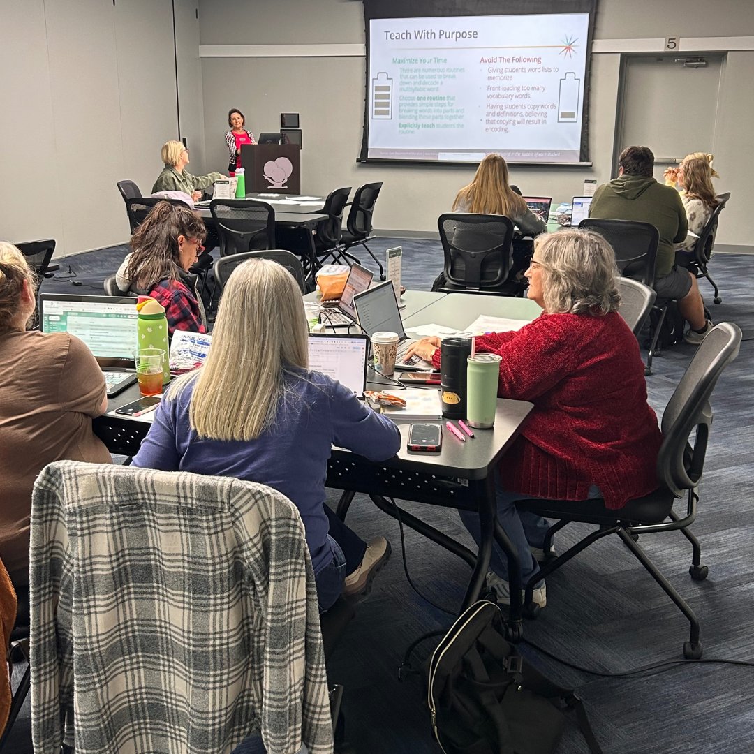 🧠✨ What’s in a word? A whole lot of meaning!
Educators gathered at Greenbush (Girard) for KSDE/ESC: Words, Words, Words – Vocabulary &amp; Morphology, led by Amy Huizenga (Greenbush) &amp; KSDE TLC.

Exploring how word parts build understanding &amp; boost comprehension! 💬📚 #Literacy