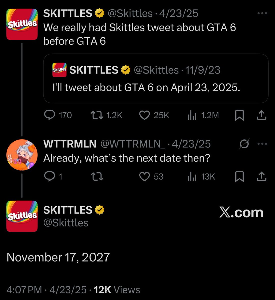 So uh… this may be my fault?