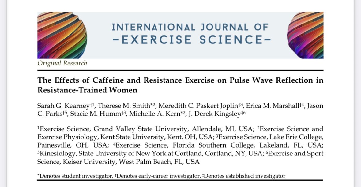 J. Derek Kingsley, PhD, FACSM tweet media