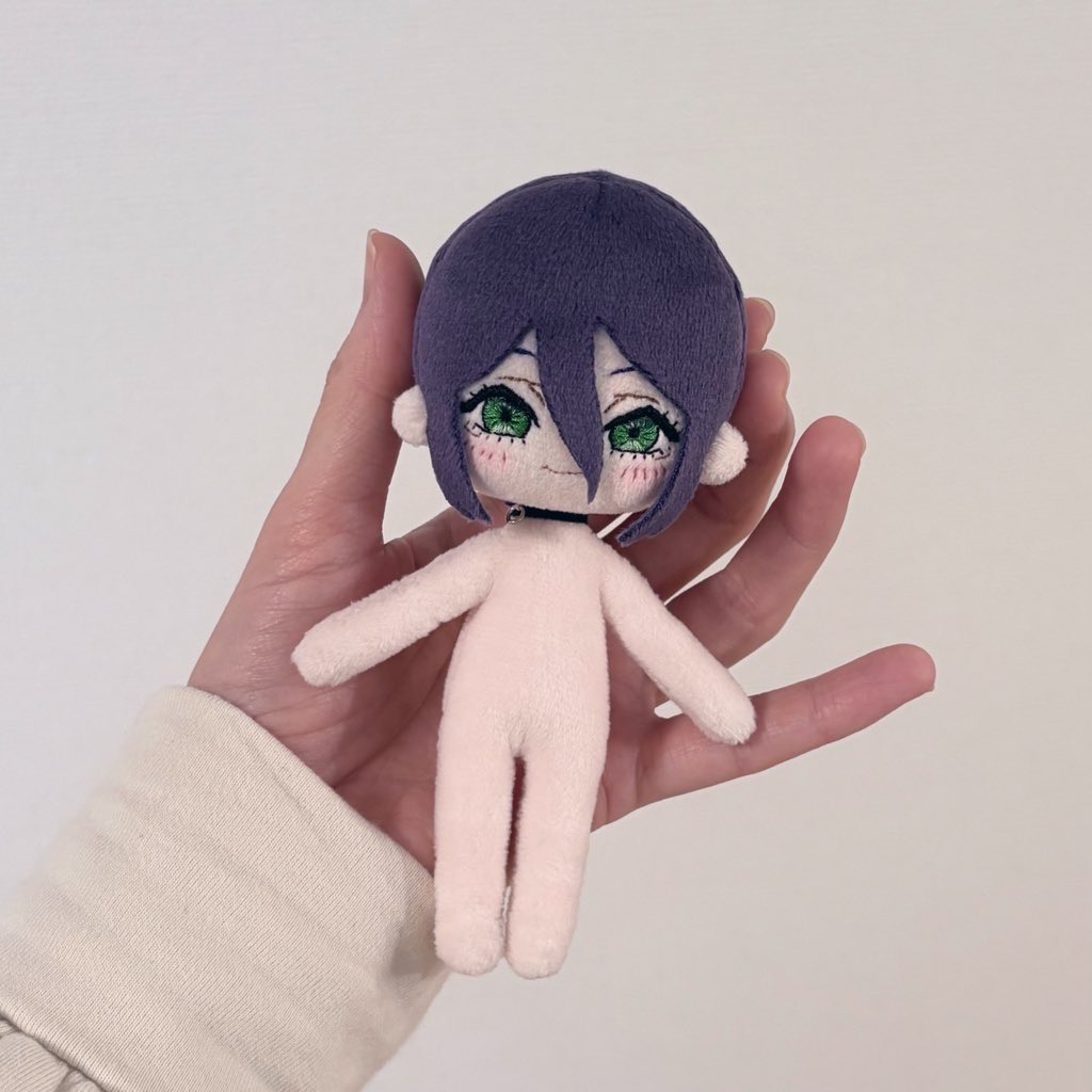 💣ぬい完成しました！！(再掲) 服と靴はオビツ11用のを着用してます