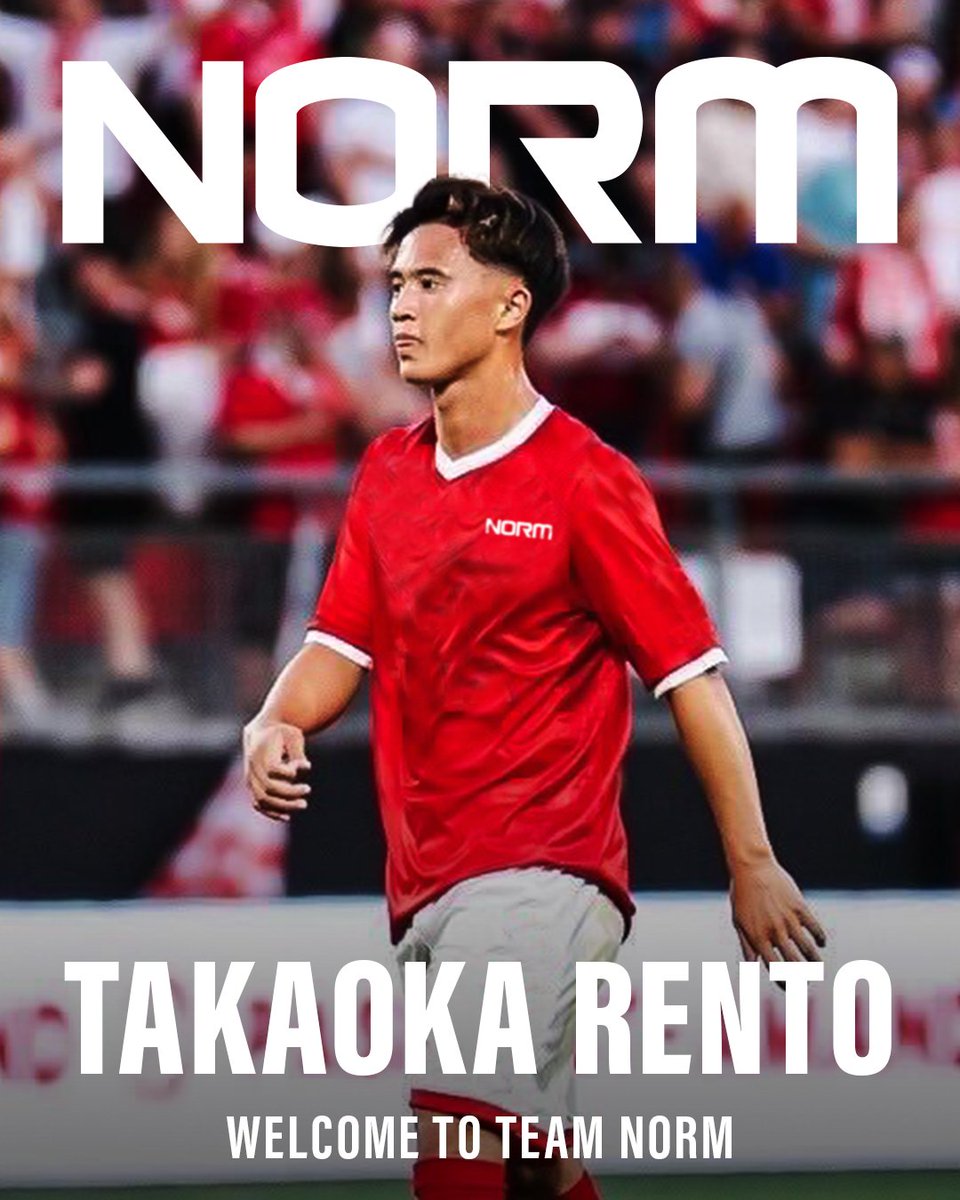Welcome To Team NORM】 この度、NORMはヴァランシエンヌFC所属の