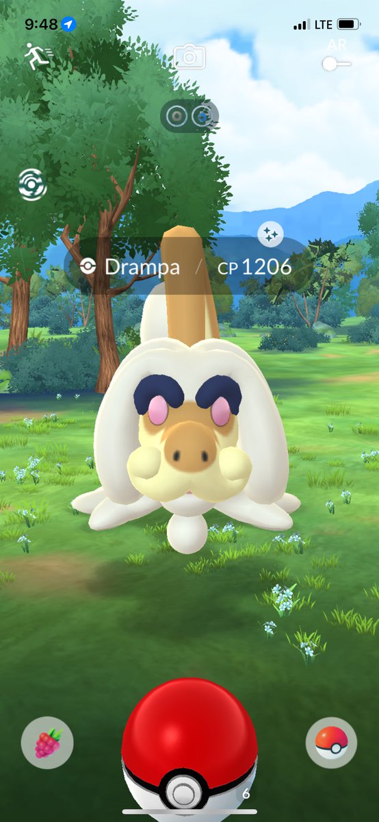 A shiny Drampa from research!

#pokemongo #ShinyPokemon