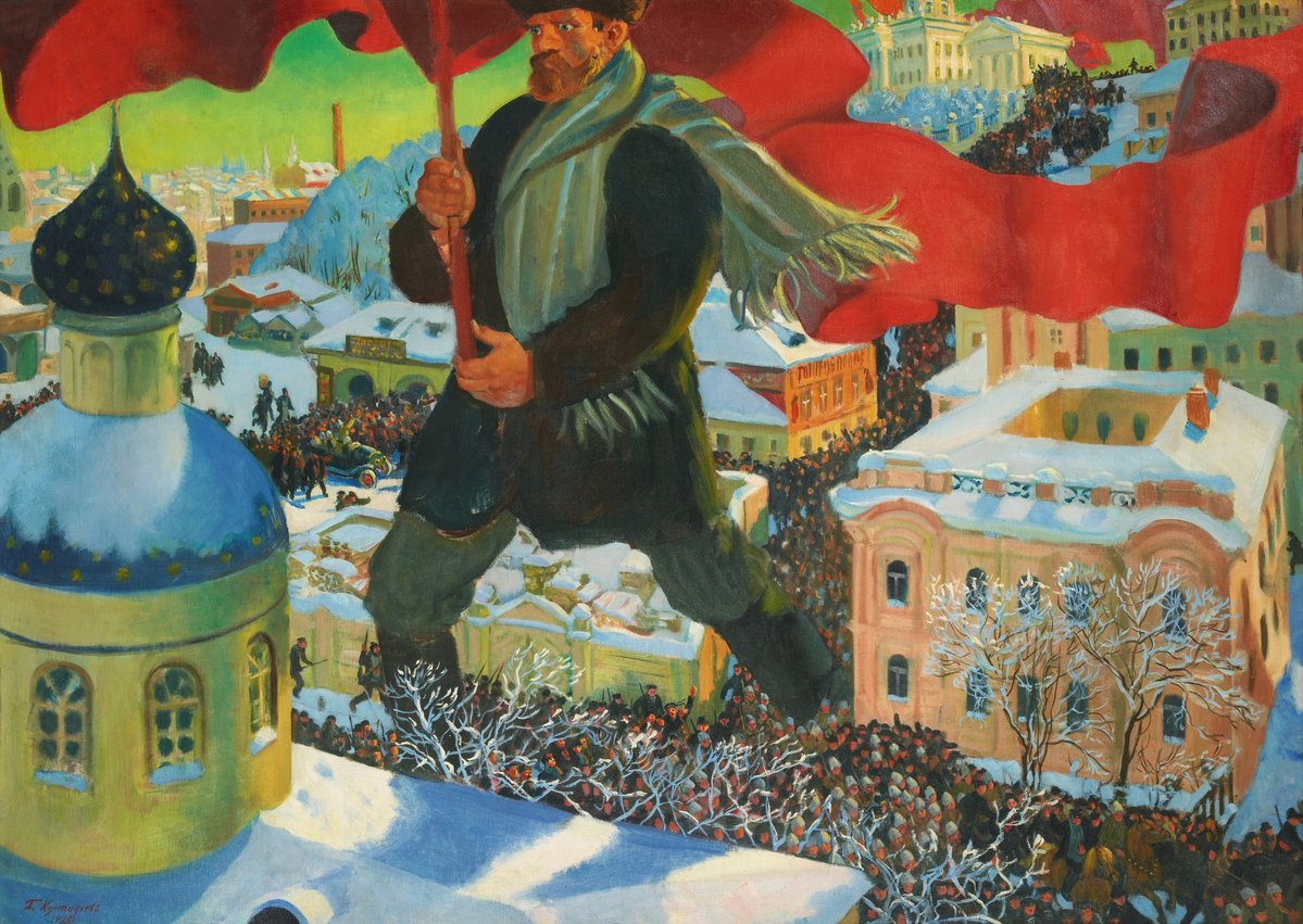 ChunqiaoPub's tweet image. 108 years ago today, 7 November 1917, the Bolsheviks launched the Great October Socialist Revolution. 

Their victory became a call to the peoples of the world to resist the oppression of capital, to liberate humankind from poverty and misery, and to build a socialist future.