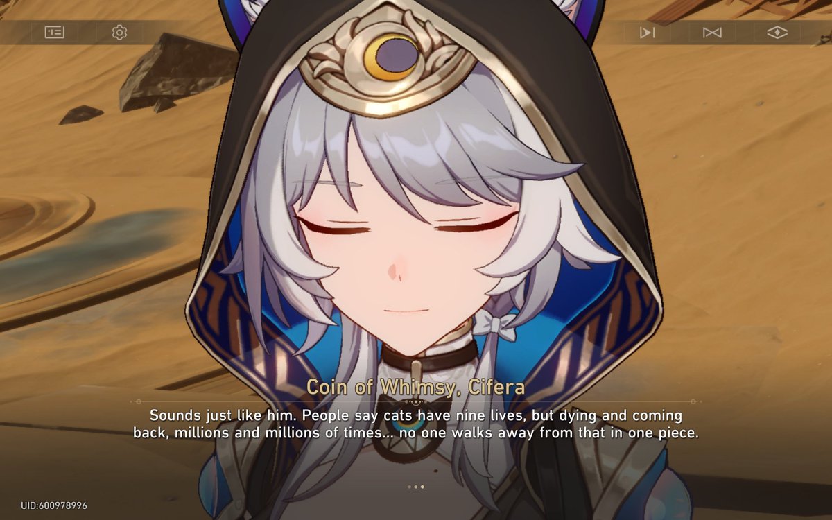 myphyuri's tweet photo. 3.7

we know that cipher resented phainon for the longest time- both for his relationship with aglaea and bc she was envious of how "perfect" he seemed in comparison to her
seeing her finally understanding his feelings and speaking so fondly of him also got me https://t.co/WZpy79FIlj