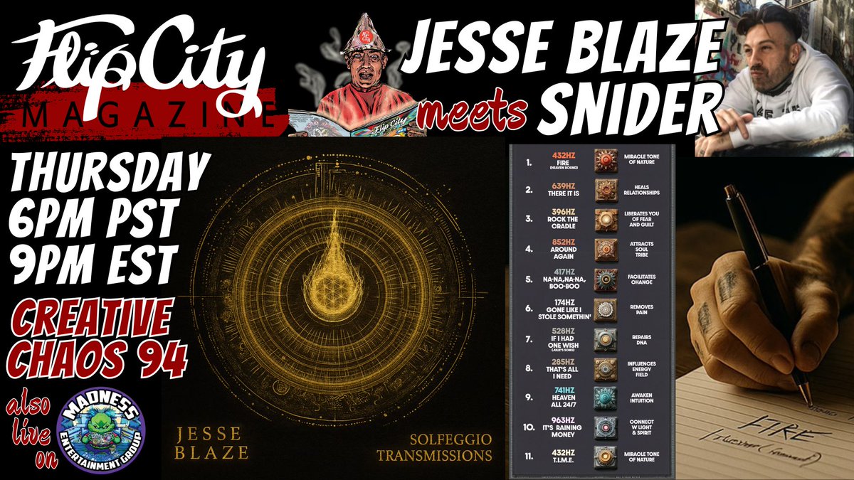 We are LIVE with a touch of DOOM SCROLL then in a bit the wonderfully eclectic JESSE BLAZE <a href="/CoolestGeekJBS/">Jesse Blaze Snider</a> ! 
youtube.com/watch?v=zvLIzZ…