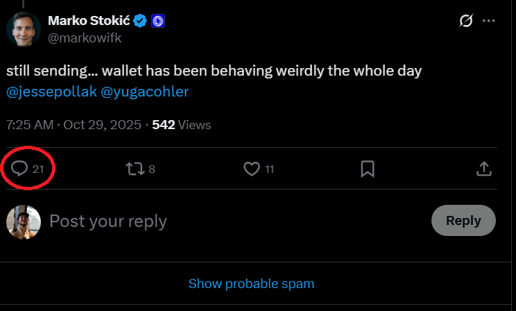 AndruBrypto's tweet photo. @markowifk @base @coinbase @jessepollak @yugacohler 😂 https://t.co/rfyQVD6sWx