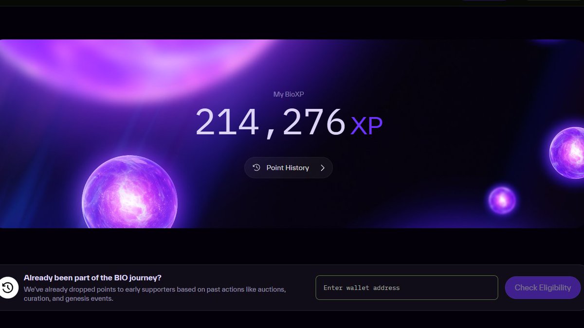 Hieu666888's tweet image. 在探索 @bioprotocol 的旅程中又前进了一步！
目前我已经积累了 214,276 XP 💜
 这是我在 BioXP 上的最新里程碑。

在 BIO 的世界里，每一次互动、每一次参与，都能让你更深入了解 Web3 的魅力。
期待未来更多惊喜

#BIO #BioProtocol #BioXP #Web3 #Onchain