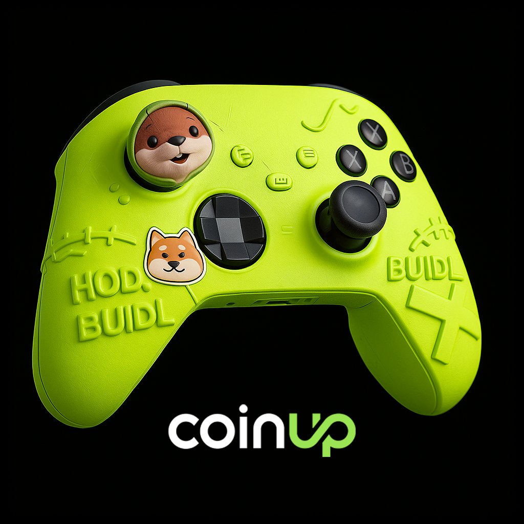 ☀️ GM CoinUp fam!

💪🏼 再扛一天，周末马上到账～

💚 TGIF，继续BUIDL不摆烂！

#CoinUp #CP #Web3 #GM