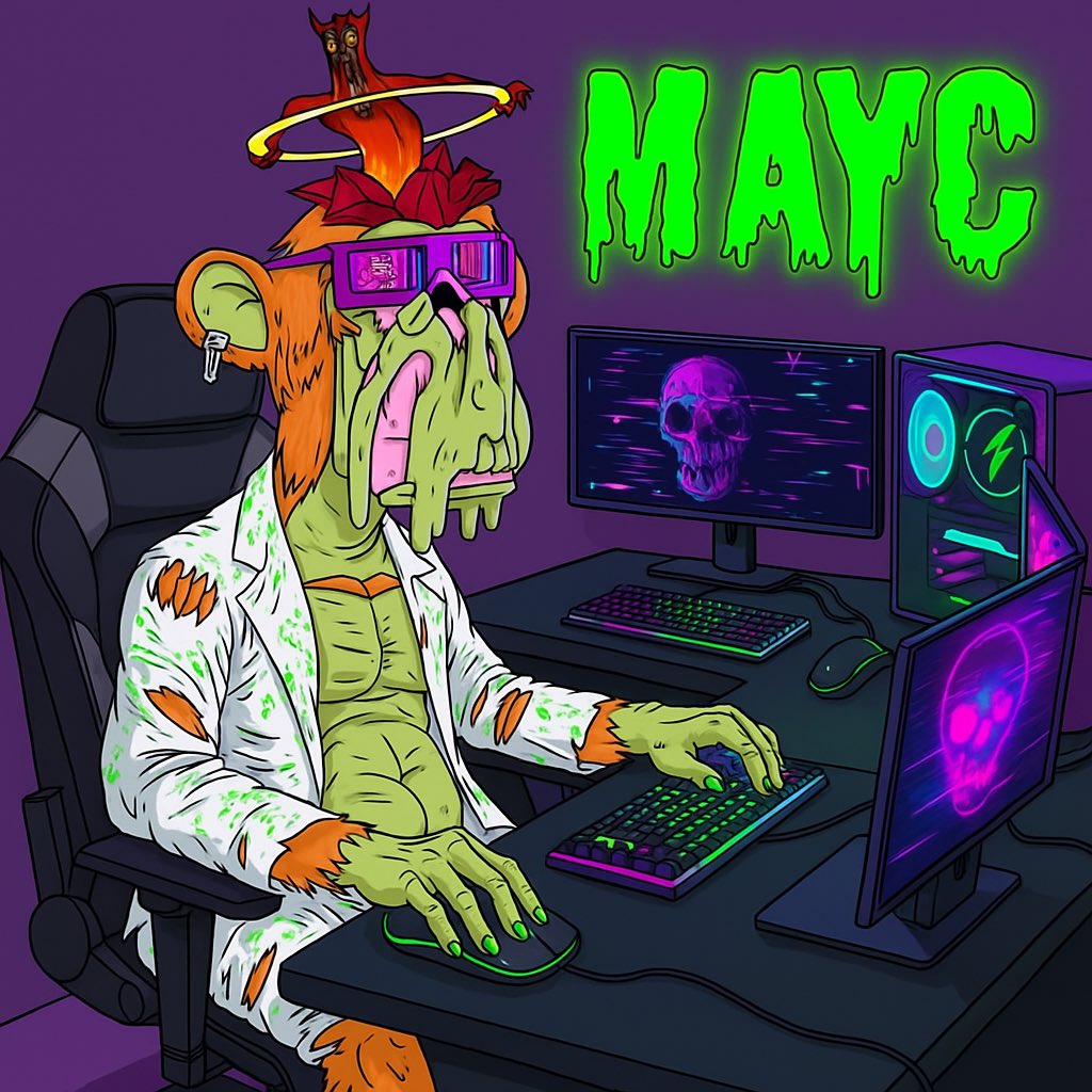 Locked in 👀

What we Apeing?
<a href="/BoredApeYC/">Bored Ape Yacht Club 🍌</a>