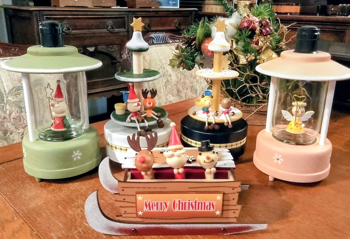 うーたん様】MrChristmas オルゴール 6ベル 舞踏会 うーたん様