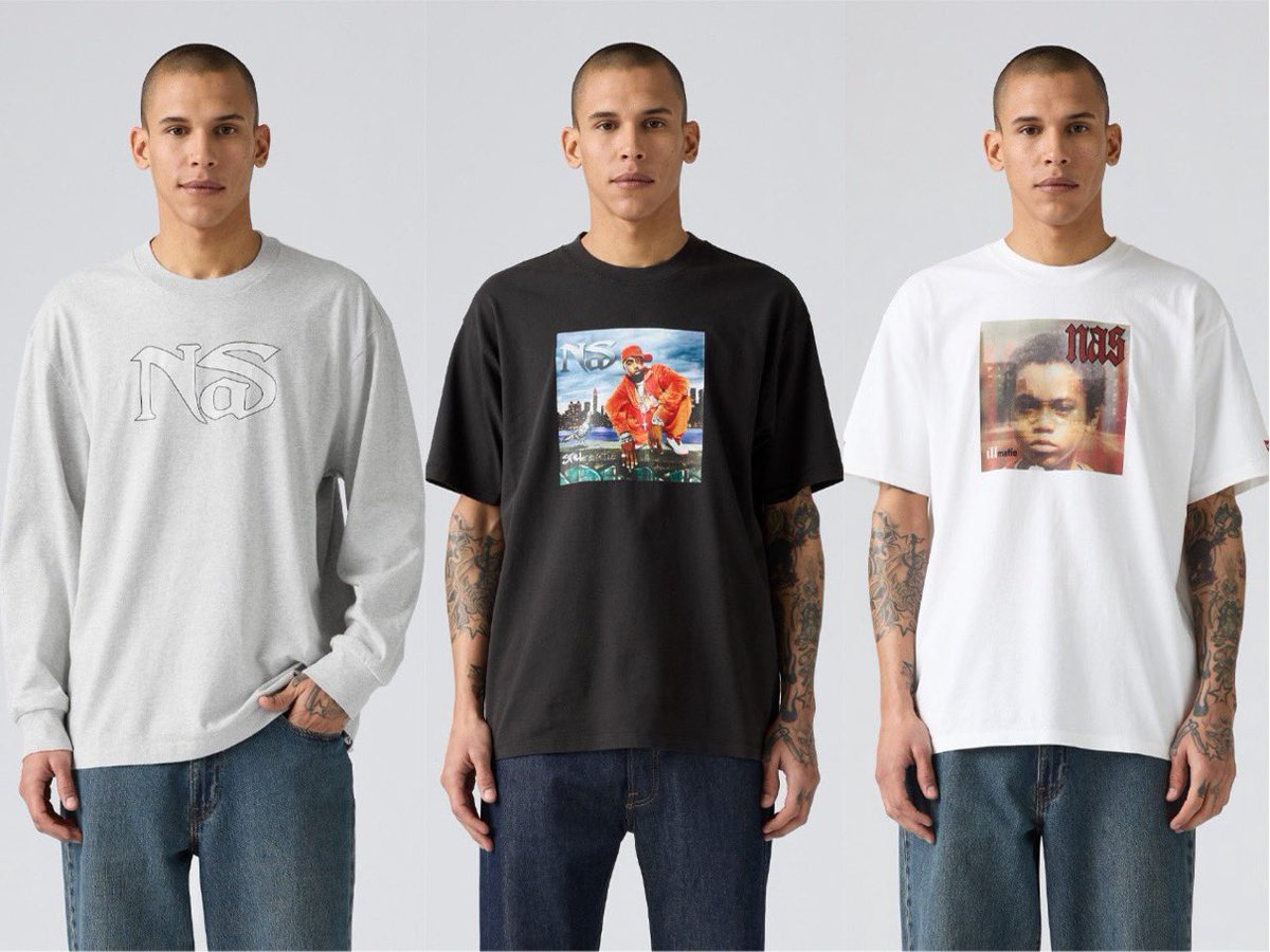 Levi's®︎ x Nas コラボコレクションが国内オンライン発売開始