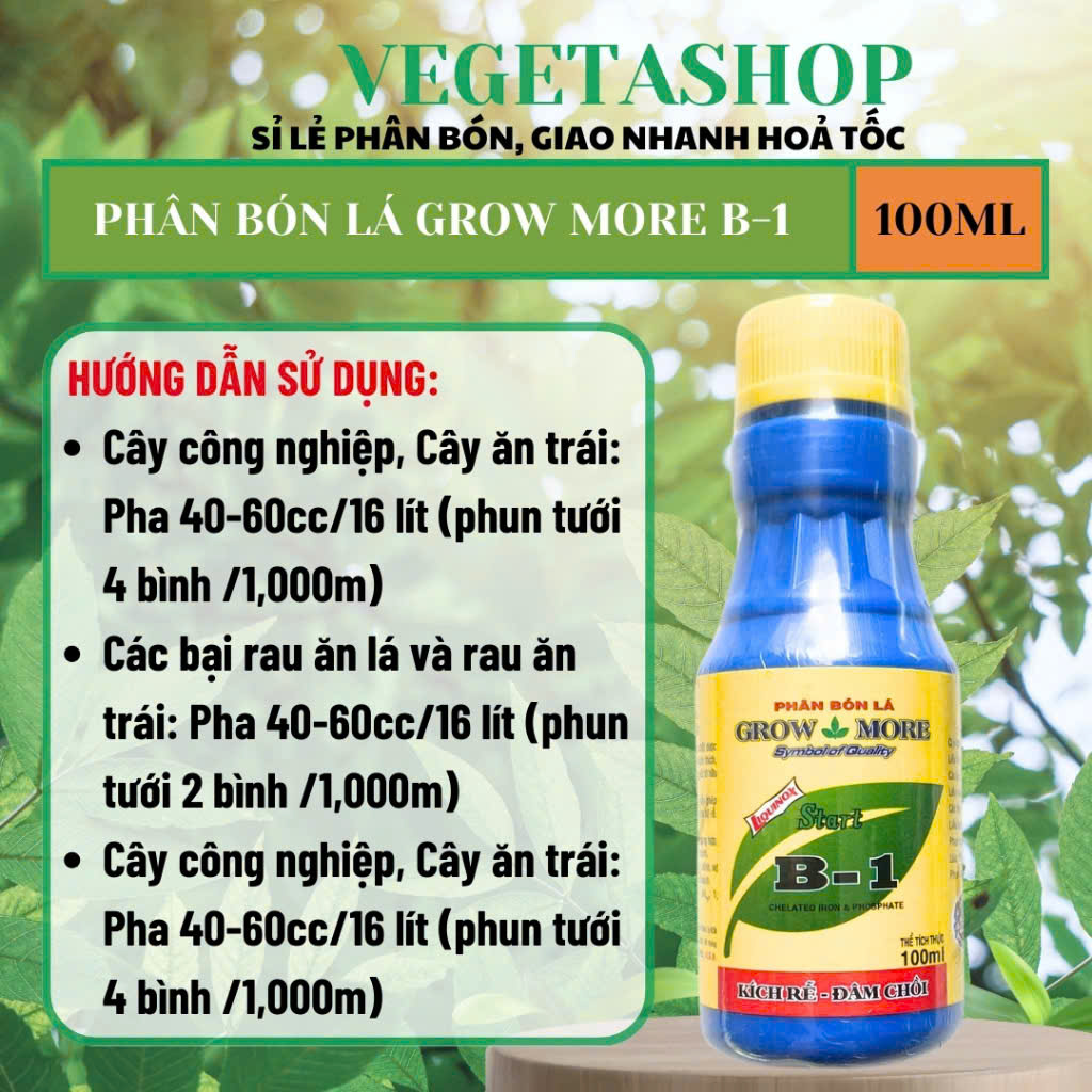 DTH_77Hung's tweet photo. Cứu tinh KÍCH RỄ và ĐÂM CHỒI! GROW MORE B-1 (100ML) 
✅ Siêu KÍCH RỄ lan, hoa hồng, cây cảnh. 
✅ Thúc đẩy BUNG MẦM mạnh mẽ. 
✅ Phục hồi cây yếu, tăng tỷ lệ nảy mầm hạt.
Cây khỏe, rễ bền, chồi nhanh! 
#GrowMoreB1 #KíchRễĐâmChồi #VitaminB1 #Shopvattuhoalan https://t.co/W7D09ml5ka