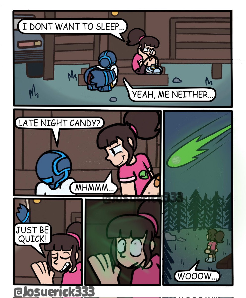 Josuerick333's tweet image. So I decided to start a comic for my two sillies🎉
REALLY hoping I dont drop it and I actually progress a lot with the story because Im excited to share tons of ideas🙏 

So please say good luck to Jayne and Louie for this journey!! (: