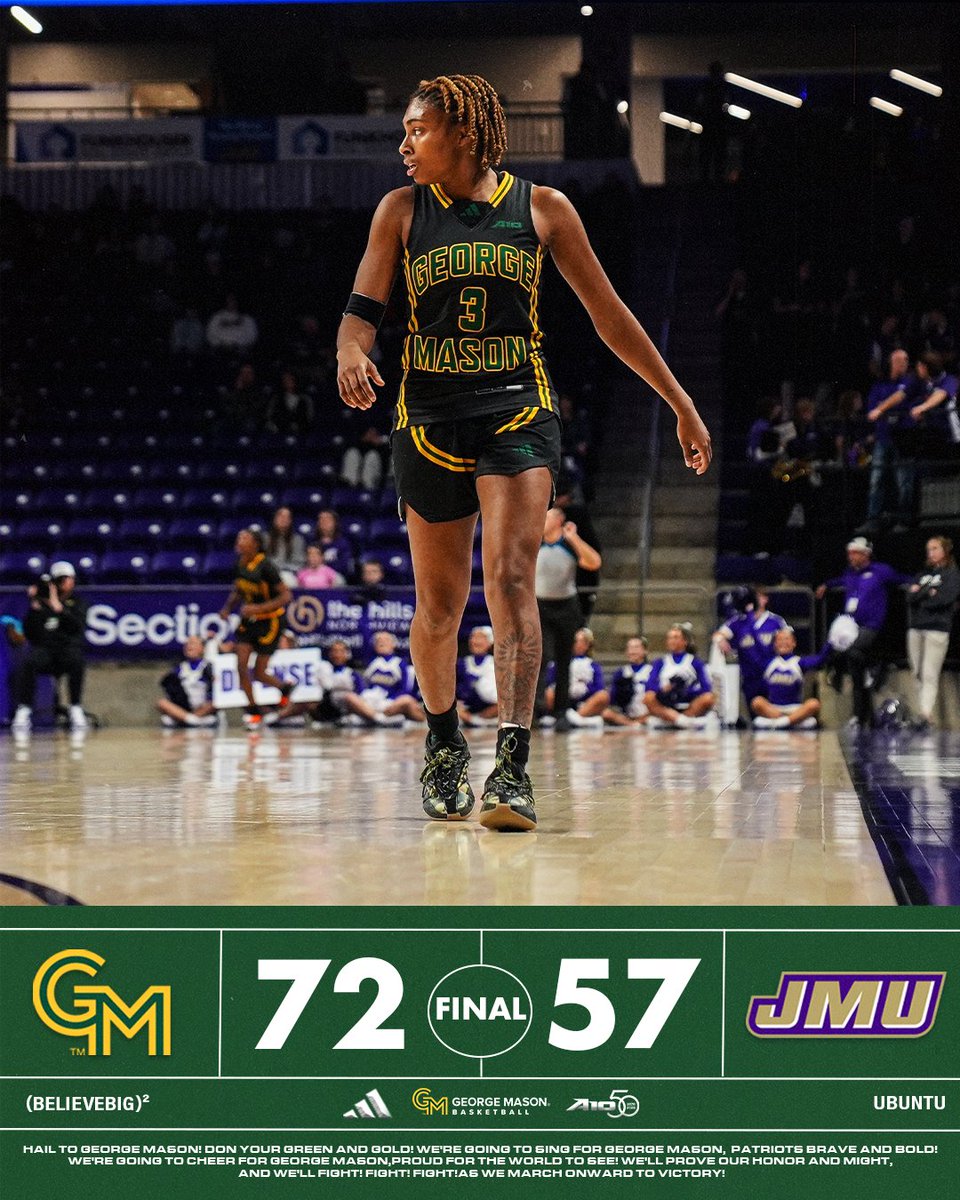 George Mason Women’s Basketball tweet media