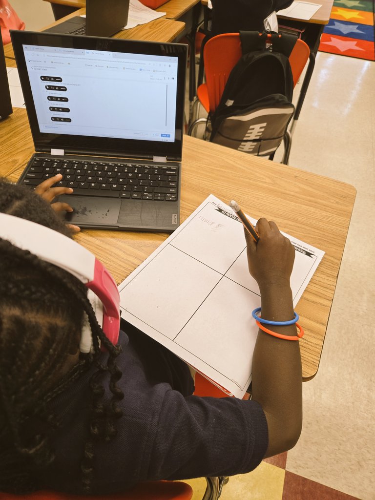 when strategy meets intentional teaching, growth happens! Scholars used their WorkIt Out sheets to show their mathematical thinking in an organized manner. Teachers leveraged the WorkIt Out sheets to pinpoint misconceptions, allowing students to correct it right on the spot! 🚀