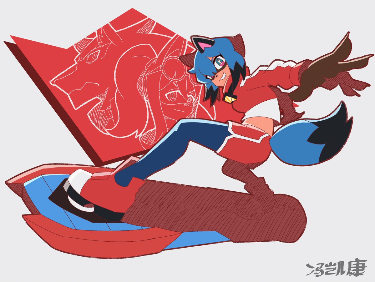 Michiru is gonna show you, sonic speed!
#BrandNewAnimal #au