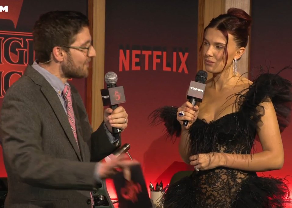 Millie Bobby Brown at #StrangerThings5 World Premiere