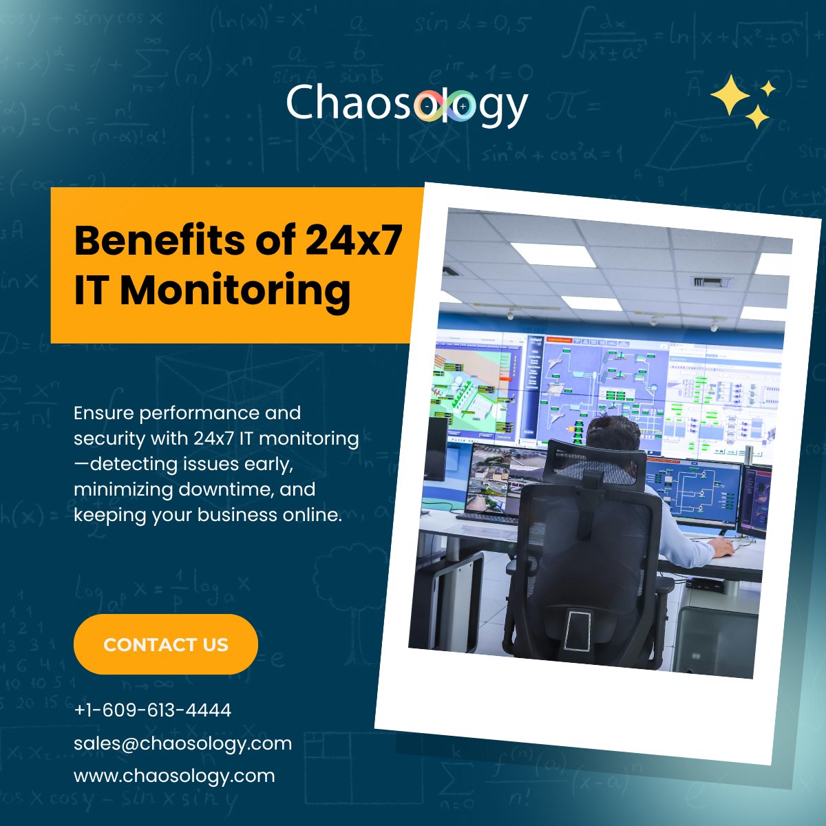 chaosologyHQ's tweet image. Stay secure and stress-free with Chaosology’s 24x7 IT monitoring, detect, prevent, and resolve issues before they impact your business.
#ITMonitoring #24x7Support #CyberSecurity
.
.
Visit our website   zurl.co/Y2Xf
Book Now           zurl.co/OOWSy