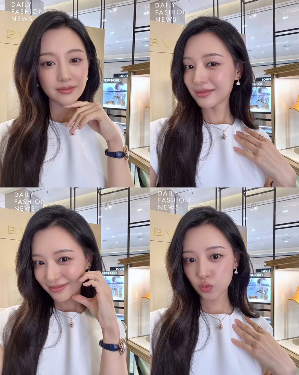 Enjoying kim jiwon's rare selcas 🤍