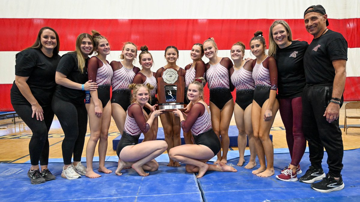 CHSAA's tweet photo. Congratulations to Broomfield for winning the 5A Gymnastics State Championship, and to Chatfield for finishing in second place 

📸: Brad Cochi https://t.co/xgqMmEQOoM