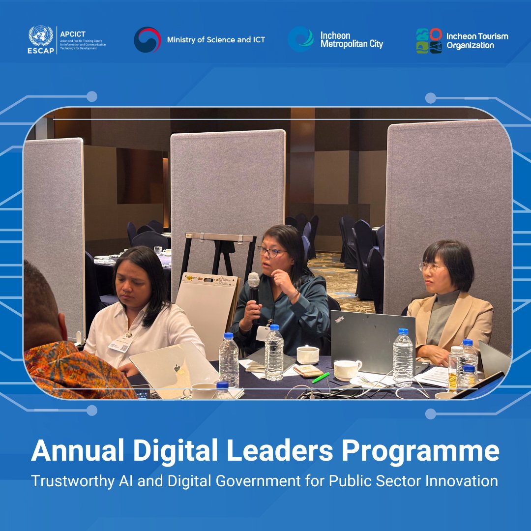 APCICT/ESCAP tweet media