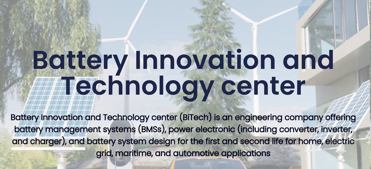 🔋 In #HAVENProject, BiTech leads the design of modular battery systems powering next-gen hybrid energy storage (HESS).
With advanced LFP &amp; LMFP chemistries, BiTech ensures systems are safe, scalable &amp; sustainable ⚡
🔗 havenproject.eu/archivos/4752

#HorizonEurope #EnergyStorage
