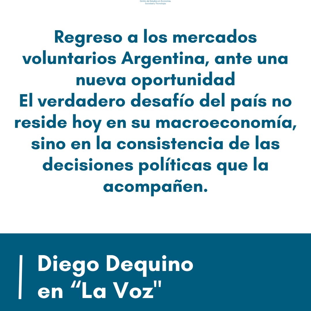 El 30/10, Diego Dequino (<a href="/implacableecon1/">Diego Dequino</a>) en una nota para <a href="/LAVOZcomar/">LAVOZcomar</a>.
👉¡Leé la nota completa! 
lavoz.com.ar/opinion/argent…