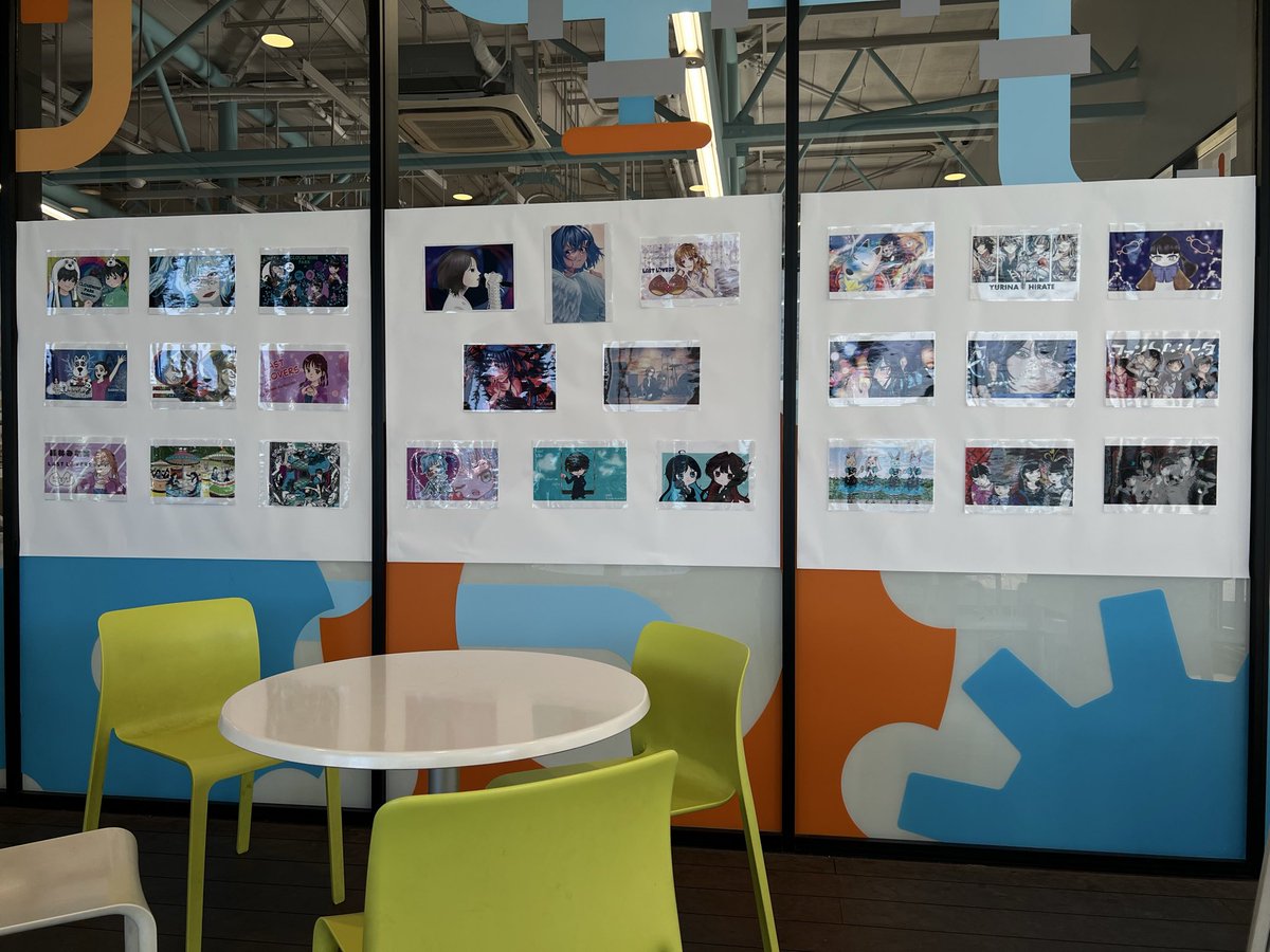 techi625810sunu's tweet image. スピンランウェイ前の建物内！
 #クラウドナインパークファンアート  #平手友梨奈