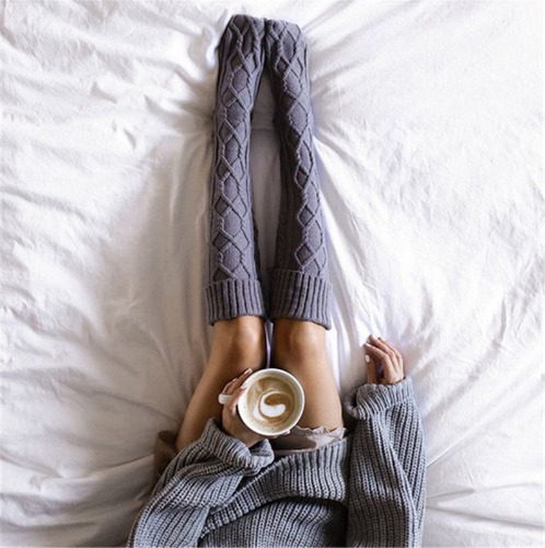 I just received Cozy Knit Stockings - Dark Grey by Kawaii Babe from hood_333 via Throne. Thank you! throne.com/skyelh #Wishlist #Throne