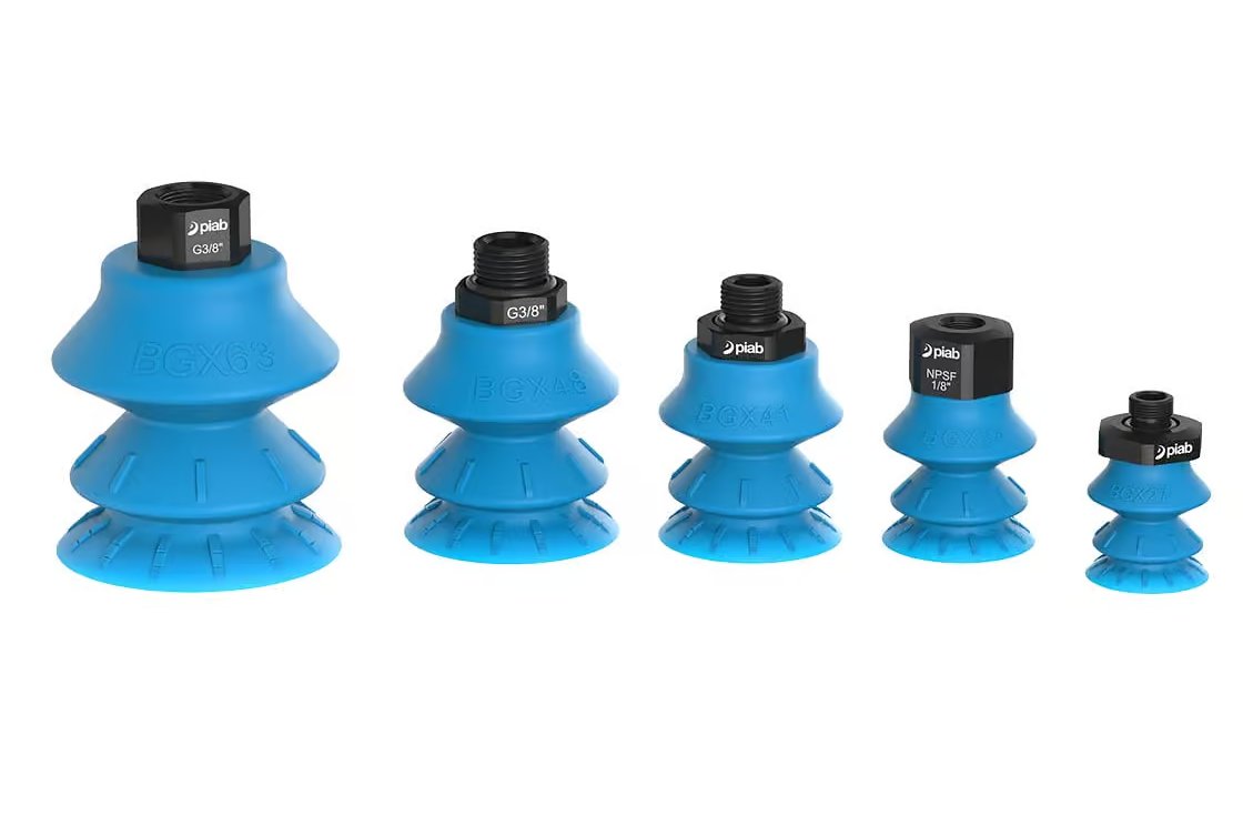 piab_japan's tweet image. PIAB「BGXシリーズに27mmと63mmの新サイズが登場：袋物のハンドリングをさらに効率的に」#BGXサクションカップ
従来のサイズに加えて、27mm、63mmの新サイズがラインナップに加わりました。お客様のオートメーション工程をより柔軟にカスタマイズできます。
piab.com/ja-jp/news/bgx…
#ピアブ #piab