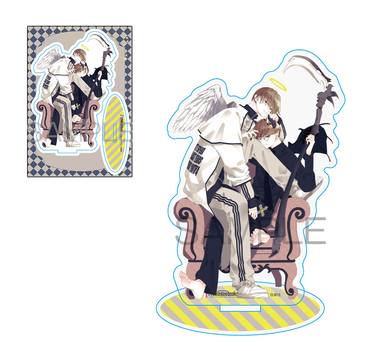 恋する天使は罪深い フロマージュブックス限定版特典 アクリルスタンド そしてフロマージュブックスさん限定の有償特典アクスタのサンプルも