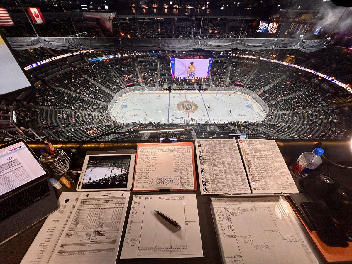 For the second time in 11 days, Vegas (7-2-3) plays Tampa Bay (6-5-2). 

Carl Lindbom, the youngest goalie in the NHL, gets a second chance at the Bolts. Andrei Vasilevskiy, the youngest goalie in the NHL when he debuted in 2014, has started every game between these teams. 

Join