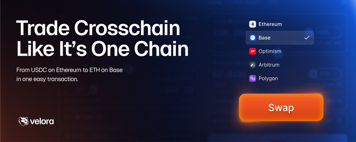 <a href="/VeloraDEX/">Velora (formerly ParaSwap)</a> VeloraDex is next-gen protocol and aggregration protocol unlike traditional protocol velora aims to intent minimal defi swap fees it searches for various defi liquidity best option to swap . by using velora you can save yourself from high fee use VeloraDEX
#VeloraDEX