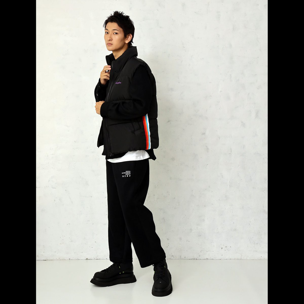 ジャケット・アウター Rebuild of Evangelion Down Vest (BLACK) Rebuild of Evangelion Down Vest (BLACK)