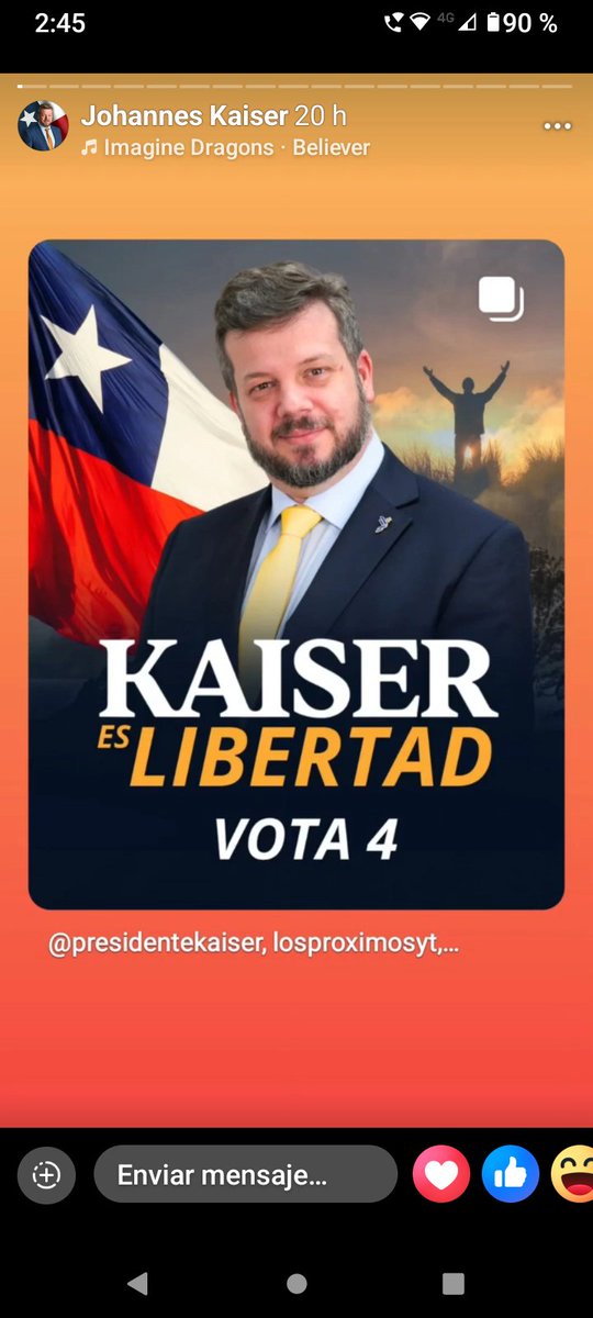 #candidatollegotuhoraTVN después de ver todos los candidatos y sus propuestas me quedo definitivamente con kaiser el único que tiene los pantalones bien puestos y las ideas claras los demás puro pelear me gustan las personas con las ideas claras y sin rodeos