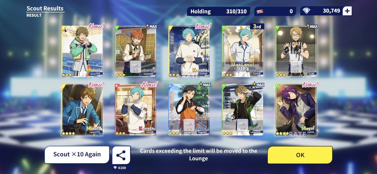 ryuseimeow's tweet photo. HI??? THIS AMOUNT OF MIDORI IN MY CHIAKI PULLS??? HELLOOOOO??? ALSO NEARLY ALL RYUSEITAI TOO mayoi is there to represent shinobu,,... https://t.co/4zapVJnfF5