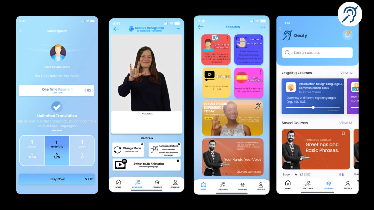 SmartNewsroom's tweet image. In their senior year at Kapalong National High School in Davao del Norte, four students were quietly building a tool that would change lives. The group developed Deafy, an app for the deaf community. Read more: bit.ly/47qnfwi

#LearnSmart #InnovationGeneration #InnoGen