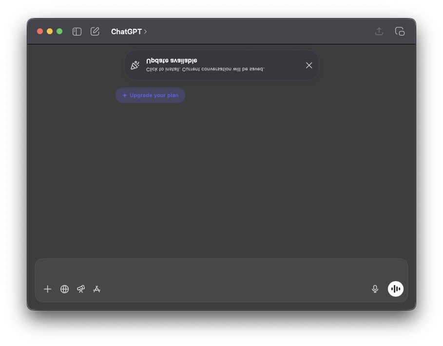 MacOSFinder's tweet image. Oh! Okay.