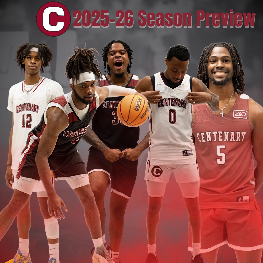 2025-26 Centenary Men's Basketball Season Preview: ow.ly/qm4M50Xoapt
#GoCentenary #CTheOpportunity