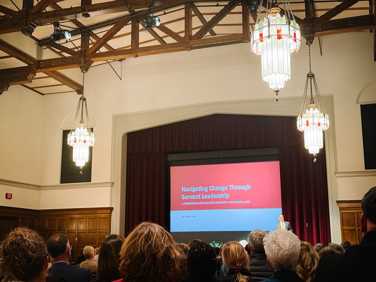Iowa State University is close to naming its 17th President after a thorough search process. I enjoyed hearing from the two finalists this week during their public forum in the Great Hall.