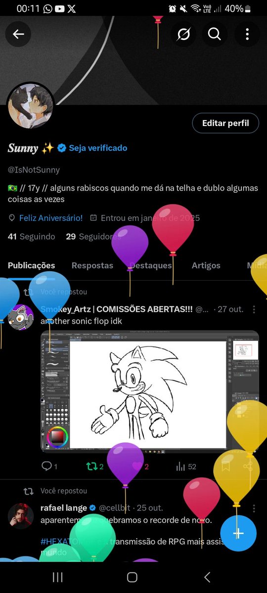 IsNotSunny's tweet image. Balões :)