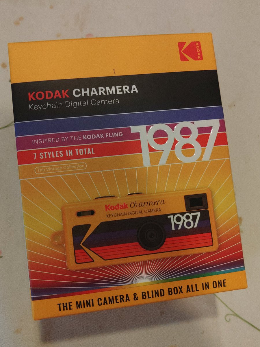 hanjo455photo's tweet image. 【新品導入】

KODAK Charmera

何が出るかな…
本日はここまで🤣✨

#トイカメラ
