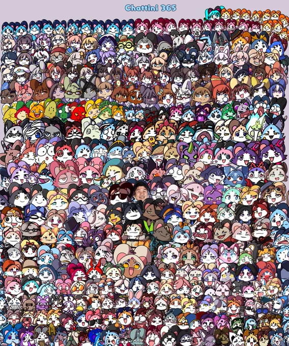 50 remaining Chattini for Chattini 365 plus Chattina Miku? Hatsuni Miku? Chattiniku? Idk what to call her #RaorArt #Chattino