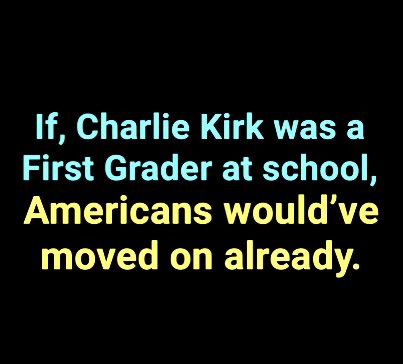 <a href="/RonFilipkowski/">Ron Filipkowski</a> Move on, like America does for school kids shot by mass shooters with automatic assault style rifles.