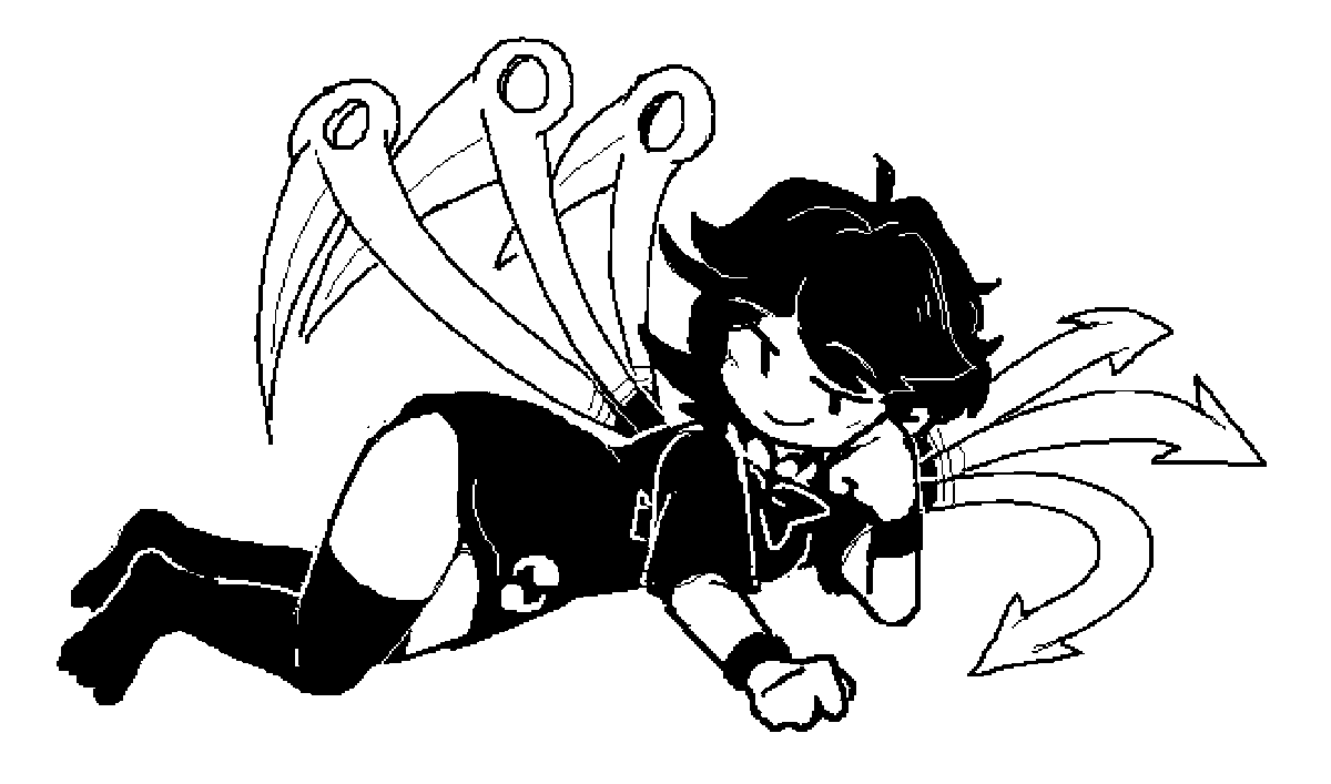 mspaint nue (i only meant to draw this for 30 minutes but it took two hours instead) #東方Project