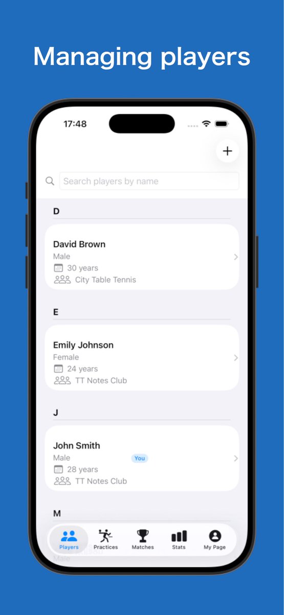 RallyNoteEN's tweet image. 🏓 Rally Note - Table Tennis notebook app

【Main Features】
👥 Player Management
🏃‍♂️ Practice · Practice Menu Registration
🏆 Match Records
📊 Match Statistics by Player

You can start for free!
Please like 👍 and retweet 🔁!

iOS Version
apps.apple.com/jp/app/rally-n…

#TableTennis