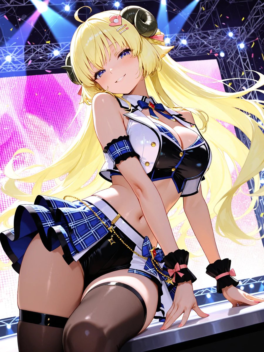 角巻わため/ホロライブ
Tsunomaki Watame / Hololive
SFW
 #AIart #AIイラスト︎