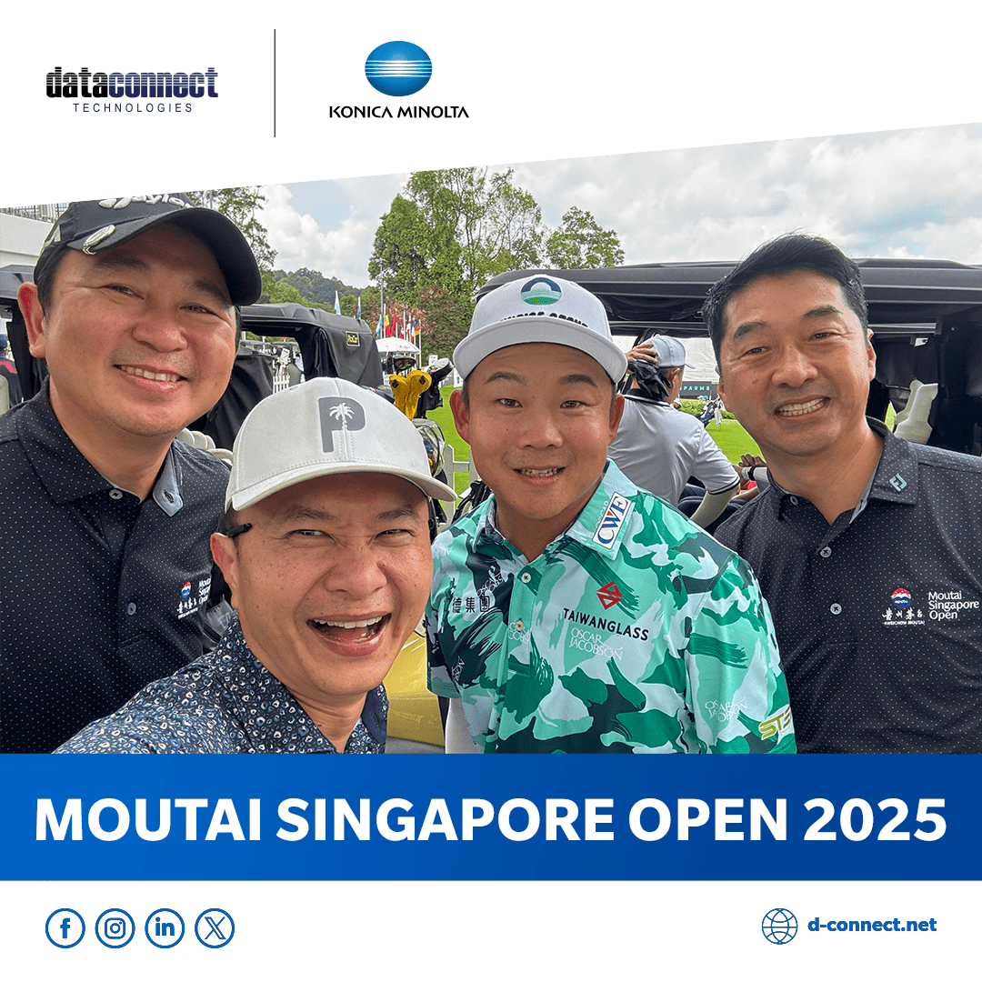 dataconnectt's tweet image. We’re thrilled to be part of the Moutai Singapore Open 2025!

As one of the sponsors, we&apos;re honored to support an event that celebrates precision, teamwork, and performance - currently happening at the Singapore Island Country Club!