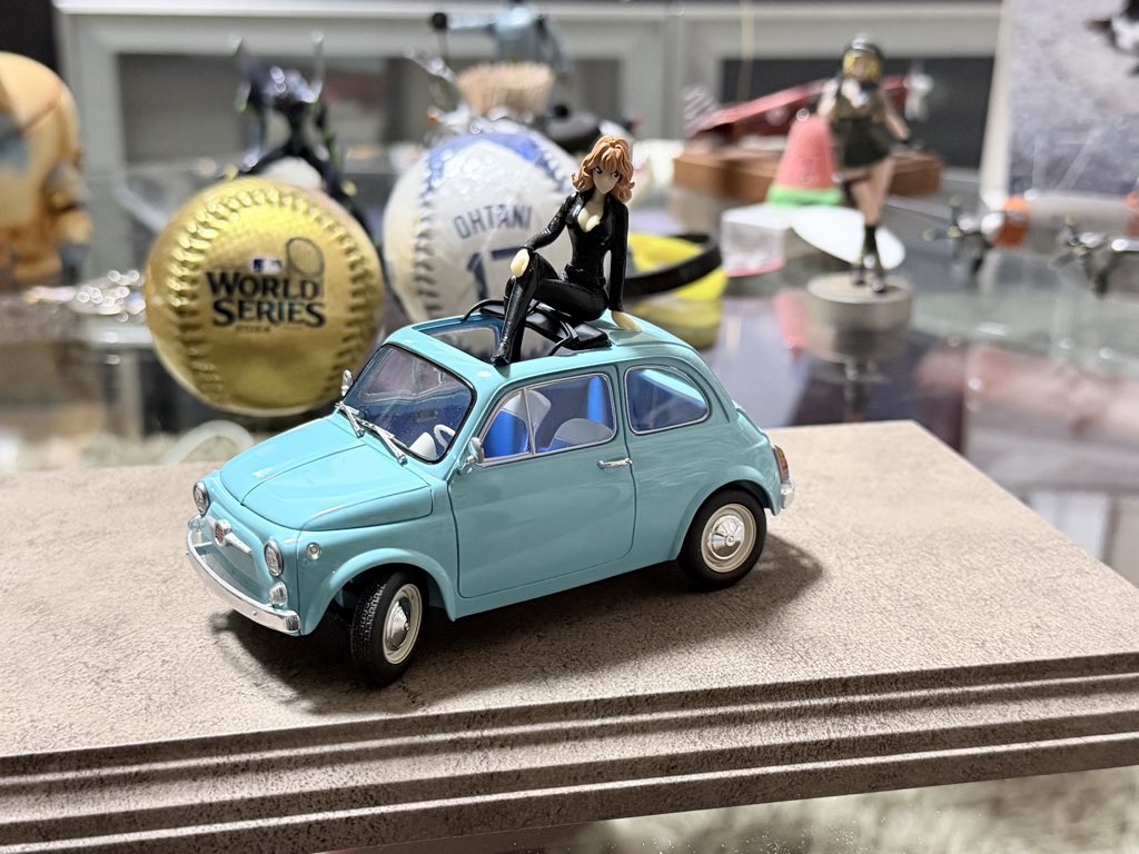 #お昼休みに一枚だけ模型写真を貼ろう
峰不二子という女
　の不二子ちゃんが🎯