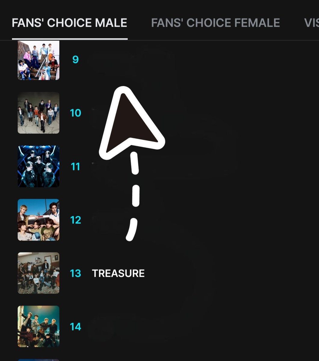 teureals's tweet image. 📢 TREASURE LOCKDOWN:
No Exit Until Top 10!

TEUMEs, don’t slow down now! ⚡
SPEED UP! 💪Every vote brings TREASURE closer to the TOP 10!

Mass vote NOW for 
💎 BONSANG 
💎 DAESANG!

Let’s prove WE are UNITED here for @treasuremembers!❤‍🔥

‼️Drop your proofs along with our…